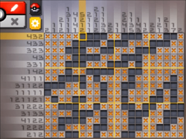 Standard World Area 27 Stage 11 S27 11 Cobalion Pokemon Picross Solutions