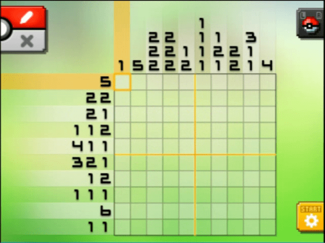 pokemon picross solutions s04-e04